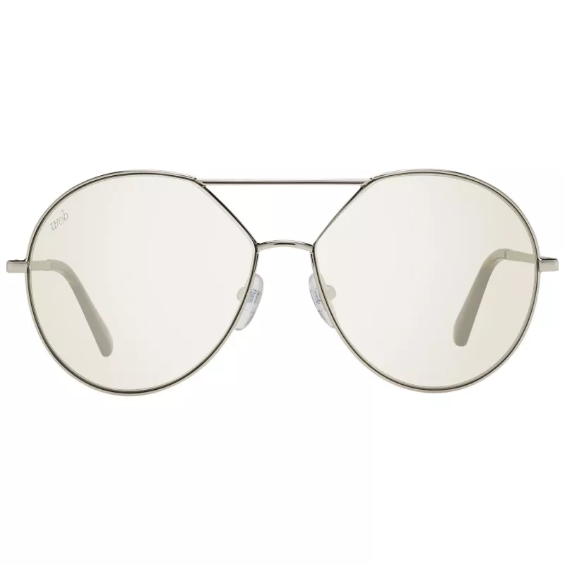 WEB EYEWEAR Okulary przeciwsłoneczne damskie kwadratowe pełne oprawki acetatowe WE0286-5732Q UV400 57mm