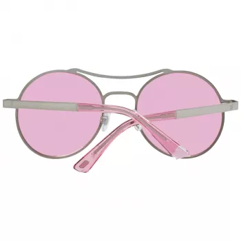 WEB EYEWEAR Okulary przeciwsłoneczne damskie WE0171-54016 Błyszcząca czarna oprawka, soczewki szare dymne 54/21/135 mm