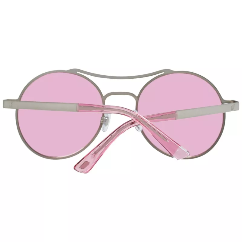 WEB EYEWEAR Okulary przeciwsłoneczne damskie WE0171-54016 Błyszcząca czarna oprawka, soczewki szare dymne 54/21/135 mm