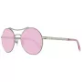 WEB EYEWEAR Okulary przeciwsłoneczne damskie WE0171-54016 Błyszcząca czarna oprawka, soczewki szare dymne 54/21/135 mm