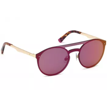 WEB EYEWEAR Okulary przeciwsłoneczne damskie WE0182-34Z Cat Eye Havana Acetate UV400