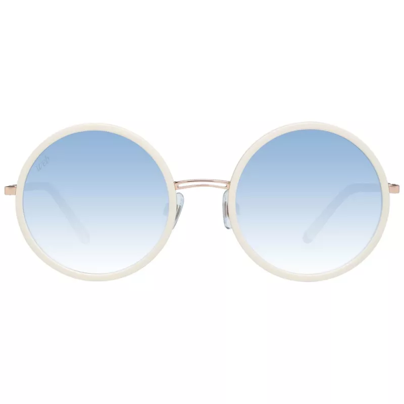 WEB EYEWEAR Okulary przeciwsłoneczne damskie WE0200-5221F Oprawka acetatowa Ochrona UV400 52mm