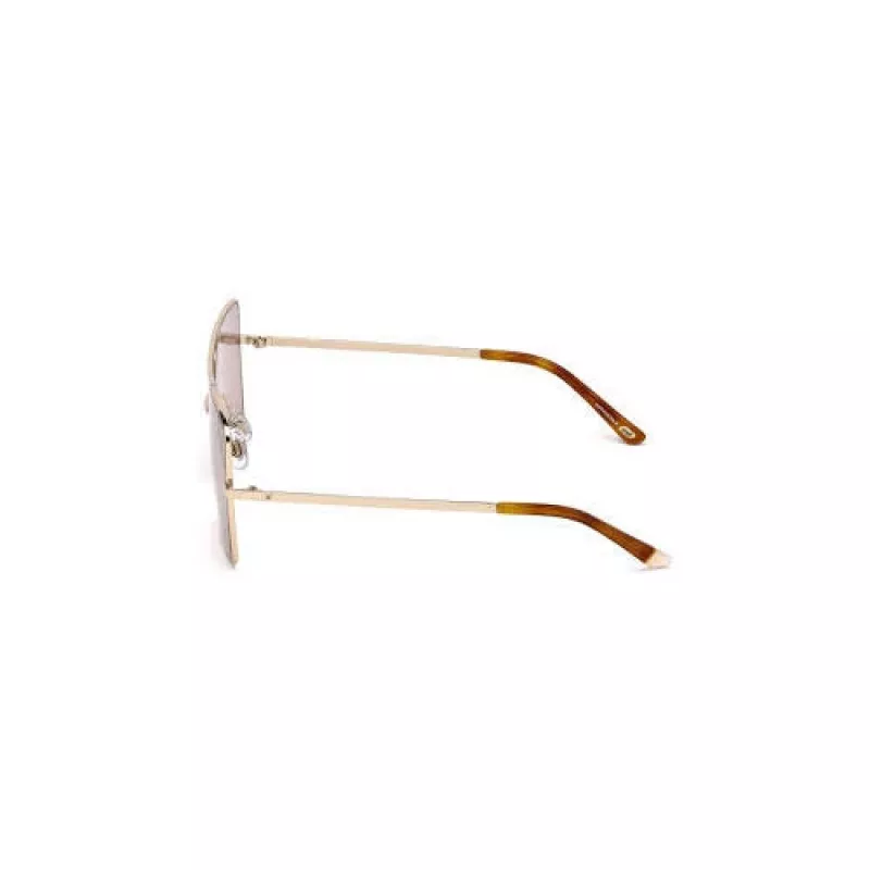 WEB EYEWEAR Okulary przeciwsłoneczne damskie WE0210-28Y Havana Brązowe Acetatowe Kształt Kwadratowy UV400
