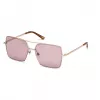 WEB EYEWEAR Okulary przeciwsłoneczne damskie WE0210-28Y Havana Brązowe Acetatowe Kształt Kwadratowy UV400