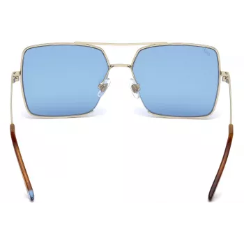 WEB EYEWEAR Okulary przeciwsłoneczne damskie WE0210-32V Havana/Brązowe kwadratowe acetat 57mm