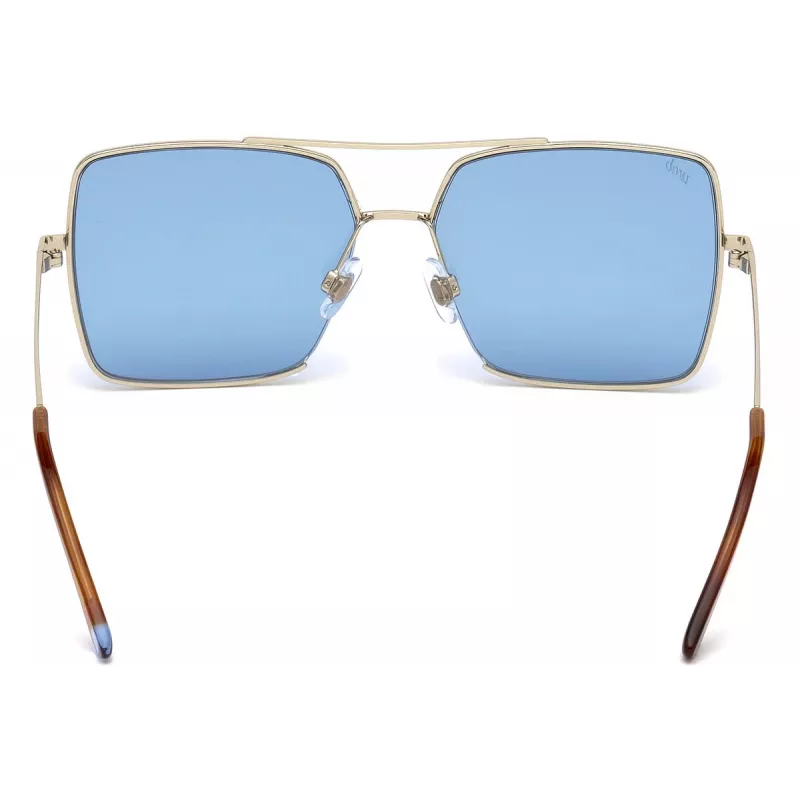 WEB EYEWEAR Okulary przeciwsłoneczne damskie WE0210-32V Havana/Brązowe kwadratowe acetat 57mm