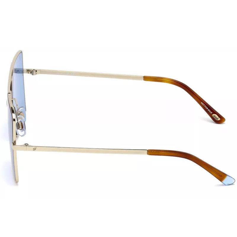 WEB EYEWEAR Okulary przeciwsłoneczne damskie WE0210-32V Havana/Brązowe kwadratowe acetat 57mm