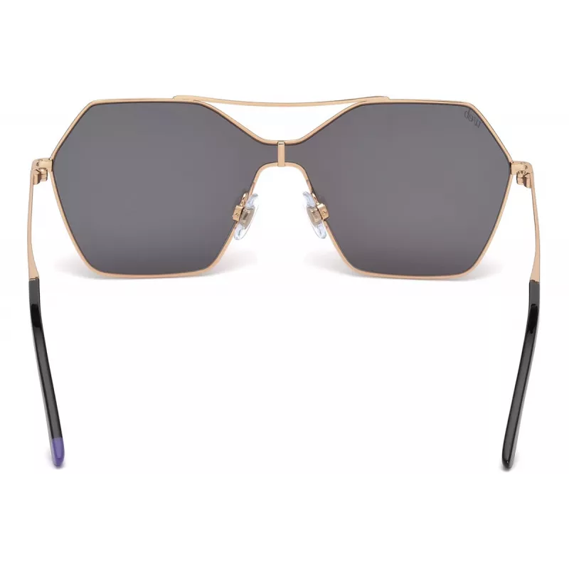 Okulary przeciwsłoneczne WEB EYEWEAR dla kobiet WE0213-34Z Havana Brązowy Żółw Akrylowy Kształt Kwadratowy 59mm
