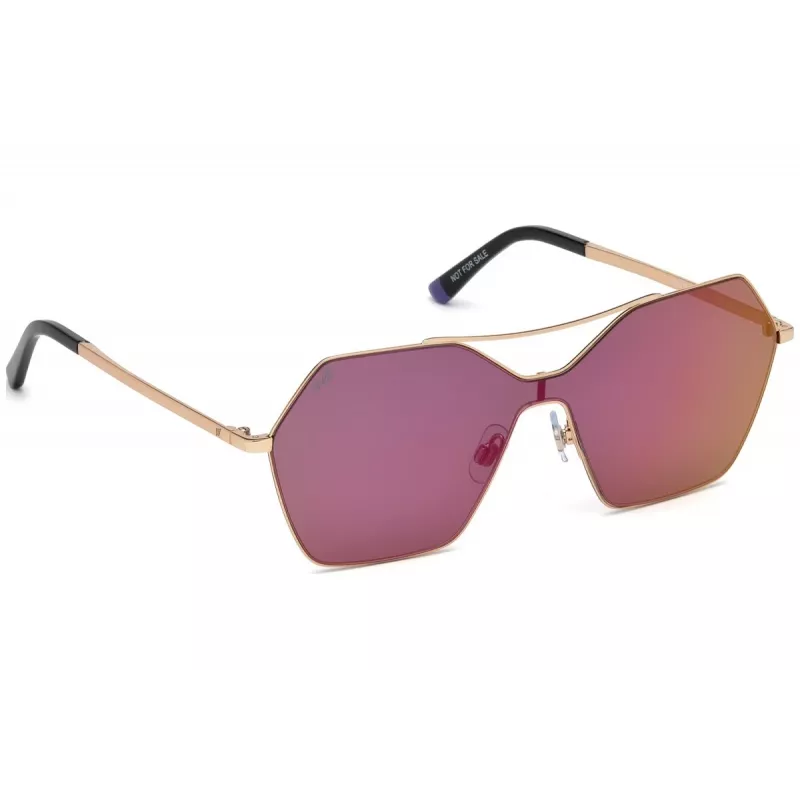 Okulary przeciwsłoneczne WEB EYEWEAR dla kobiet WE0213-34Z Havana Brązowy Żółw Akrylowy Kształt Kwadratowy 59mm