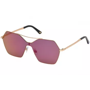 Okulary przeciwsłoneczne WEB EYEWEAR dla kobiet WE0213-34Z Havana Brązowy Żółw Akrylowy Kształt Kwadratowy 59mm