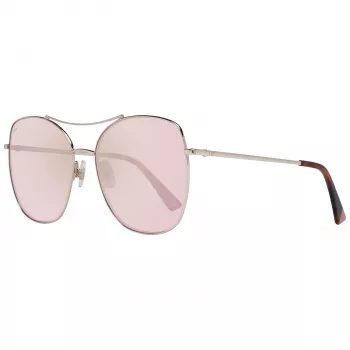 Okulary przeciwsłoneczne WEB EYEWEAR dla kobiet WE0245-5828G Havana Brązowy Gradient Kwadratowe Acetat UV400