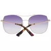 WEB EYEWEAR Okulary przeciwsłoneczne damskie WE0245-5833Z - Brązowy gradient, prostokątna oprawka acetatowa