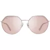 Okulary przeciwsłoneczne WEB EYEWEAR dla kobiet WE0258-5833G Havana Acetate Square Frame Brown Gradient Lens 58/18/140 mm