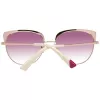 Okulary przeciwsłoneczne WEB EYEWEAR dla kobiet WE0271-5533Z Havana Brązowe Kwadratowe Acetatowe Soczewki Gradientowe 55mm