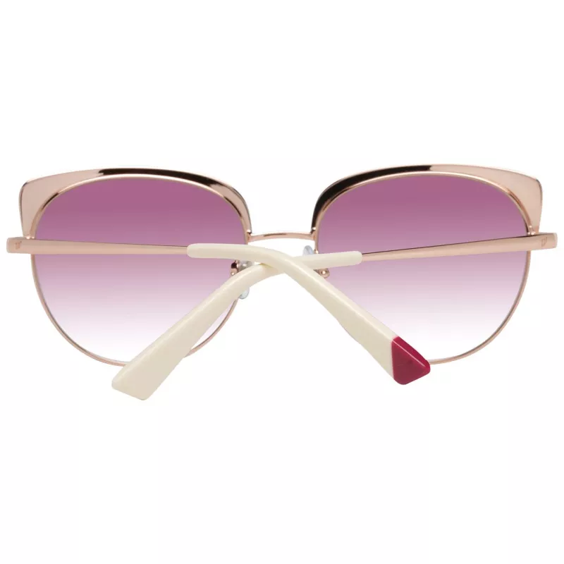 Okulary przeciwsłoneczne WEB EYEWEAR dla kobiet WE0271-5533Z Havana Brązowe Kwadratowe Acetatowe Soczewki Gradientowe 55mm