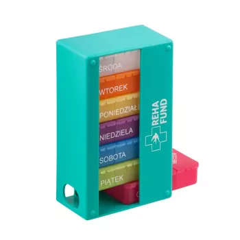 Tygodniowy organizer na tabletki na 3 dawki dziennie RF-356 REHAFUND