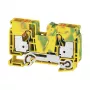 Weidmüller A2C 16 PE Listwa zaciskowa, seria A, PUSH IN, 16 mm², zielono-żółta