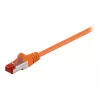 Wentronic 1,5m kabel krosowy Cat6 STP RJ-45 do RJ-45, pomarańczowy (95582)