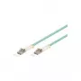 Wentronic 10m LC-LC OM3 Duplex Multimode Światłowodowy Kabel Komutacyjny, Niebieski 95755
