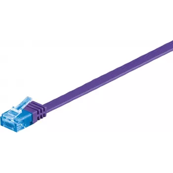 Wentronic 96324 kabel sieciowy Cat6a U/UTP, 2 m, niebieski