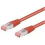 Wentronic CAT 6-150 LC SSTP PIMF 1,5m czerwony kabel krosowy RJ-45 do RJ-45 męski/męski pozłacany Gigabit Ethernet 95571