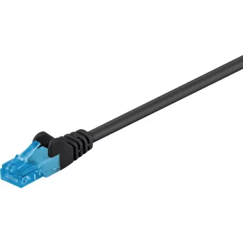 Wentronic Goobay 55415 kabel sieciowy Cat6a U/UTP, RJ45, 30 m, czarny