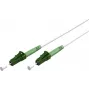 WENTRONIC Goobay 59586 OS2 jednomodowy światłowód kabel krosowy LC/APC do LC/APC, 3 m, biały, LSZH