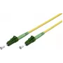 Wentronic Goobay 59630 kabel światłowodowy LC/APC do LC/APC OS2 jednomodowy, 3 m, żółty