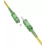 Wentronic Goobay 59640 OS2 jednomodowy światłowód kabel krosowy, SC/APC do SC/APC, 3 m, żółty