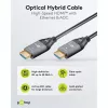 WENTRONIC Goobay 76276 aktywny optyczny kabel HDMI AOC 8K – 10 m, HDMI 2.1, 48 Gbps, 8K@60Hz, 4K@120Hz, Dynamic HDR, eARC, VRR, ALLM, HDCP 2.3, czarny
