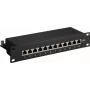 WENTRONIC Goobay 93793 kabel krosowy Cat6 S/UTP, RJ45, 1m, czarny