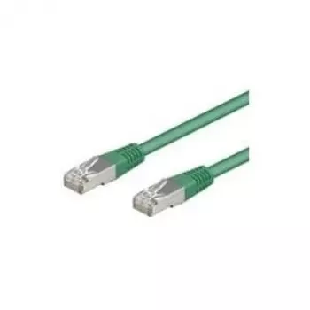 Wentronic Goobay kabel krosowy CAT 5e SF/UTP, zielony, 1m, CCA 68043