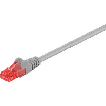 Wentronic Goobay kabel krosowy CAT 6, U/UTP, szary, 20 m - LSZH bezhalogenowy, miedź (93690)