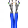 Wentronic Goobay kabel sieciowy dwużyłowy CAT 7A S/FTP PiMF niebieski - przewodnik miedziany CU AWG 22/1 (75716)