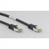 Wentronic Goobay kabel krosowy CAT 8.1 S/FTP, LSZH, czarny, 1 m 66721