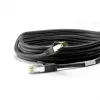 Wentronic Goobay kabel krosowy CAT 8.1 S/FTP, LSZH, czarny, 1 m 66721
