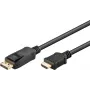 WENTRONIC Goobay kabel DisplayPort do HDMI 1,8m czarny 80517