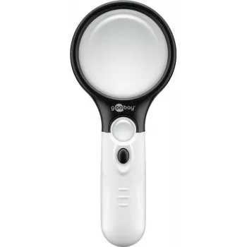 WENTRONIC Goobay Lupa LED 3x/4.5x, biała 41255