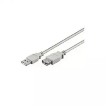 Wentronic Goobay kabel przedłużający USB 2.0 Hi-Speed, szary, 3 m, Typ A męski do Typ A żeński 50961
