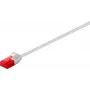 Wentronic Slim Line Cat6 U/UTP kabel krosowy, 0,15 m, kość słoniowa 71545