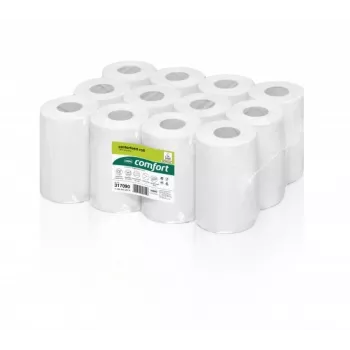 WEPA Rolki centralnego podawania do systemu RPMB268, 68m, 195 arkuszy, 20x35 cm, bibuła z recyklingu (12 rolek)