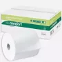WEPA Comfort Ręcznik Papierowy w Rolce, 2-warstwowy, High White, Tłoczenie Liniowe, Niebieski Klej na Rdzeniu, Szerokość 205 mm, Długość 150 m, 6 Rolek (316800)