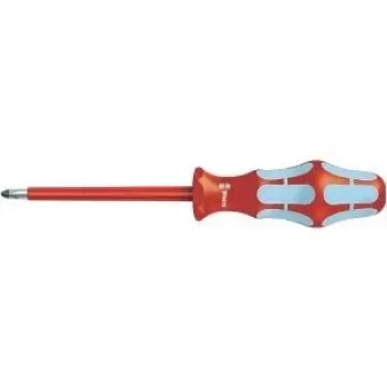 Wera 05022734001 Zestaw wkrętaków Kraftform Plus Standard, 7-częściowy, płaskie i Phillips, Lasertip, uchwyt ścienny