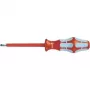 Wera 05022734001 Zestaw wkrętaków Kraftform Plus Standard, 7-częściowy, płaskie i Phillips, Lasertip, uchwyt ścienny