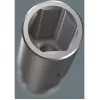 Zestaw nasad głębokich Wera 3/8 inch na magnetycznej szynie, 9-częściowy, metryczny, czarno-zielony