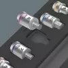 Wera 9723 Wkładka piankowa Zyklop B 3/8 inch Zestaw nasadek i bitów, 19-częściowy