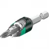 Wera Bit-Safe 61 Universal 1, napęd sześciokątny 1/4 cala, zestaw 61 bitów z bitami Tough-Absorbing i uniwersalnym uchwytem do bitów 05057122001