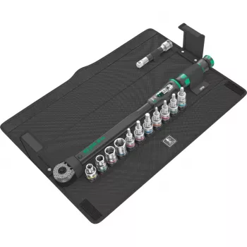 Wera Click-Torque C 3 Set 1 Zestaw kluczy dynamometrycznych, 1/2 inch napęd, 40-200 Nm, 4-częściowy
