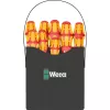 Zestaw wkrętakowy Wera Kraftform 2go 100, 11-częściowy, Phillips, Pozidriv, Torx, bity 25 mm, z uchwytem Rapidaptor i etui tekstylnym 05004310001