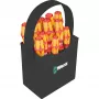 Zestaw wkrętakowy Wera Kraftform 2go 100, 11-częściowy, Phillips, Pozidriv, Torx, bity 25 mm, z uchwytem Rapidaptor i etui tekstylnym 05004310001